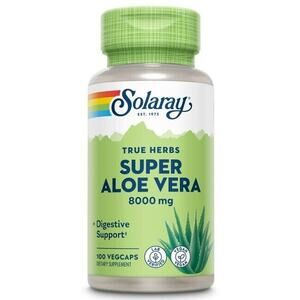 Solaray Super Aloe Vera 8000 mg 100 Capsule (X02G)